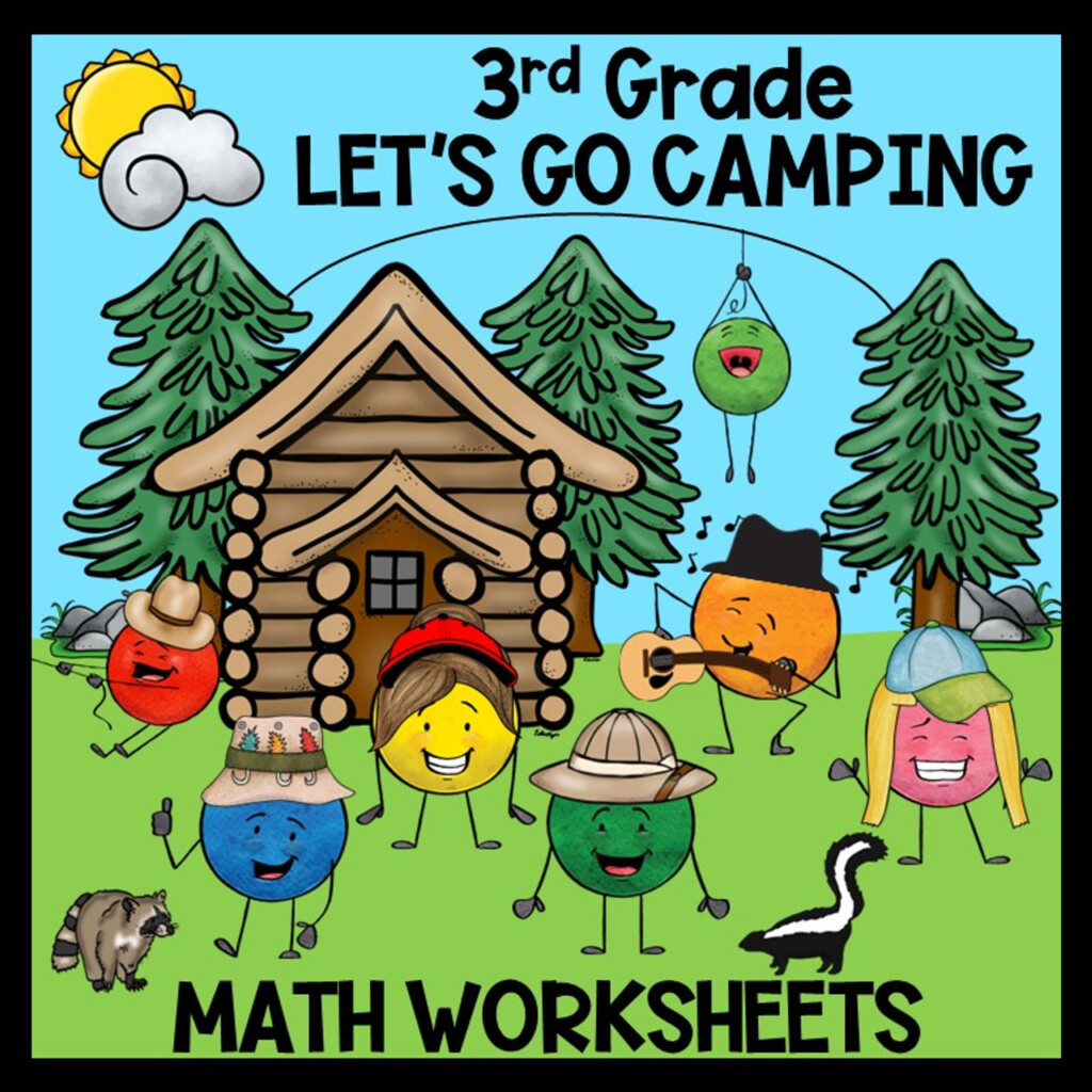 3rd Grade Math Worksheets Many Standards Distance Learning 