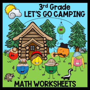 3rd Grade Math Worksheets Many Standards Distance Learning