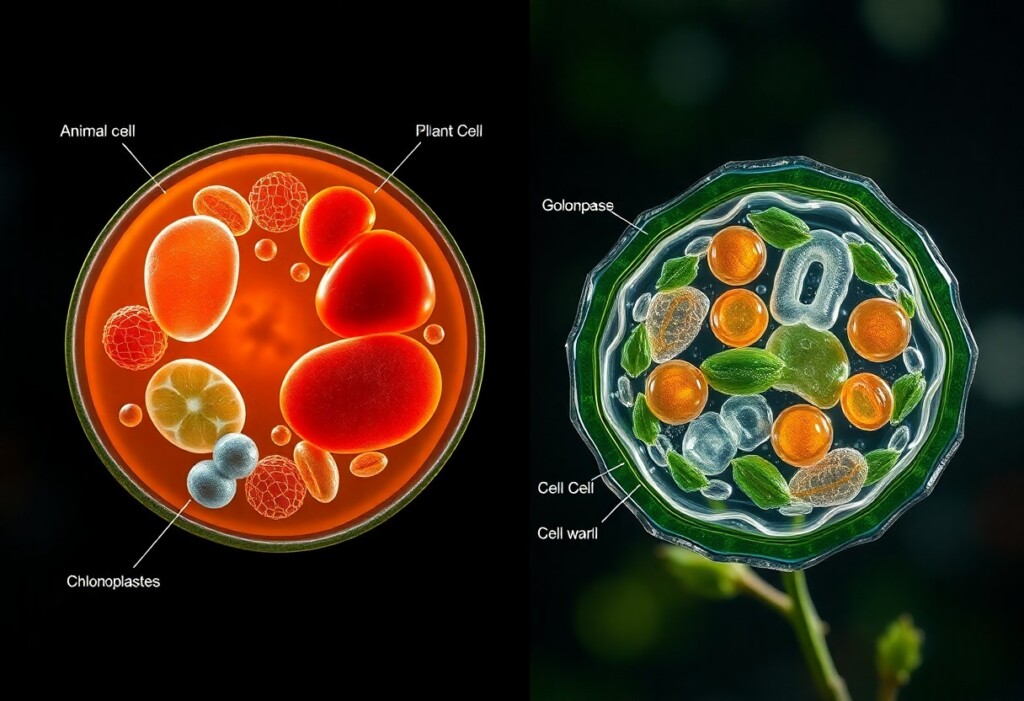 animal vs plant cells structure and functions fei