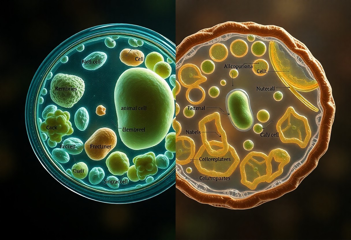 animal vs plant cells structure and functions oiw 1